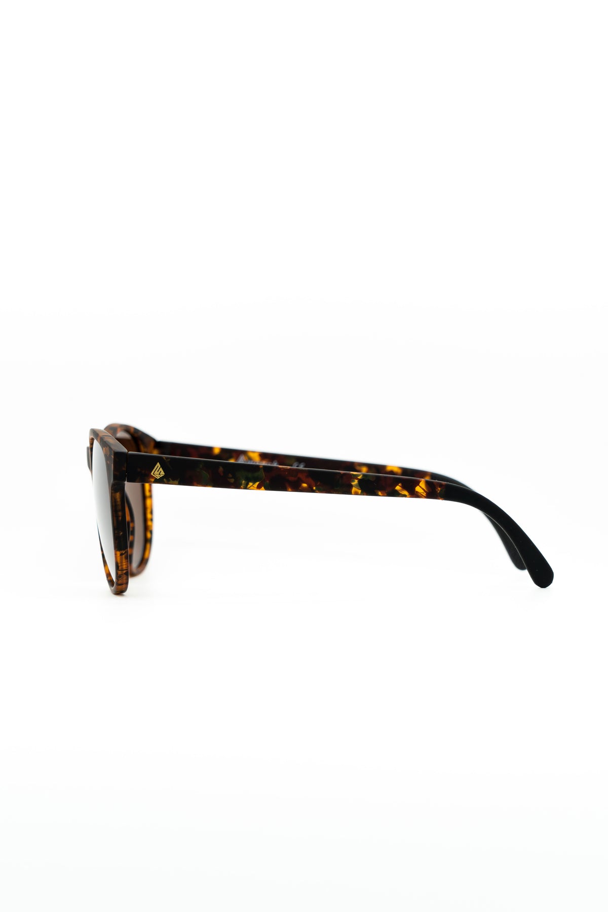 Detalle lateral de la montura de DRIFT - AMBER SHELL